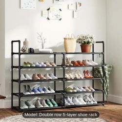 Small Capacity Vertical Shoe Rack Organizer (Uninstalled )