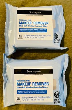 Neutrogena Fragrance Free Makeup Remover Wipes