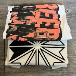 Reebok T-shirts T-shirt White Size Large L Workout Short Sleeve  