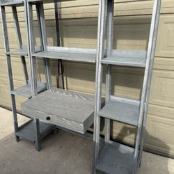 Highland Desk with Shelf