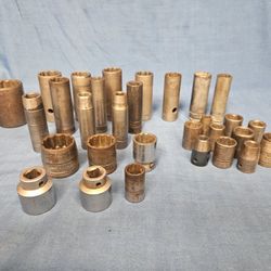 MECHANICS SOCKETS, 1/2 INCH DRIVE, SNAPON, MAC, PROTO, CRAFTSMAN