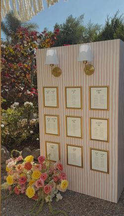 Wedding Signage Wall