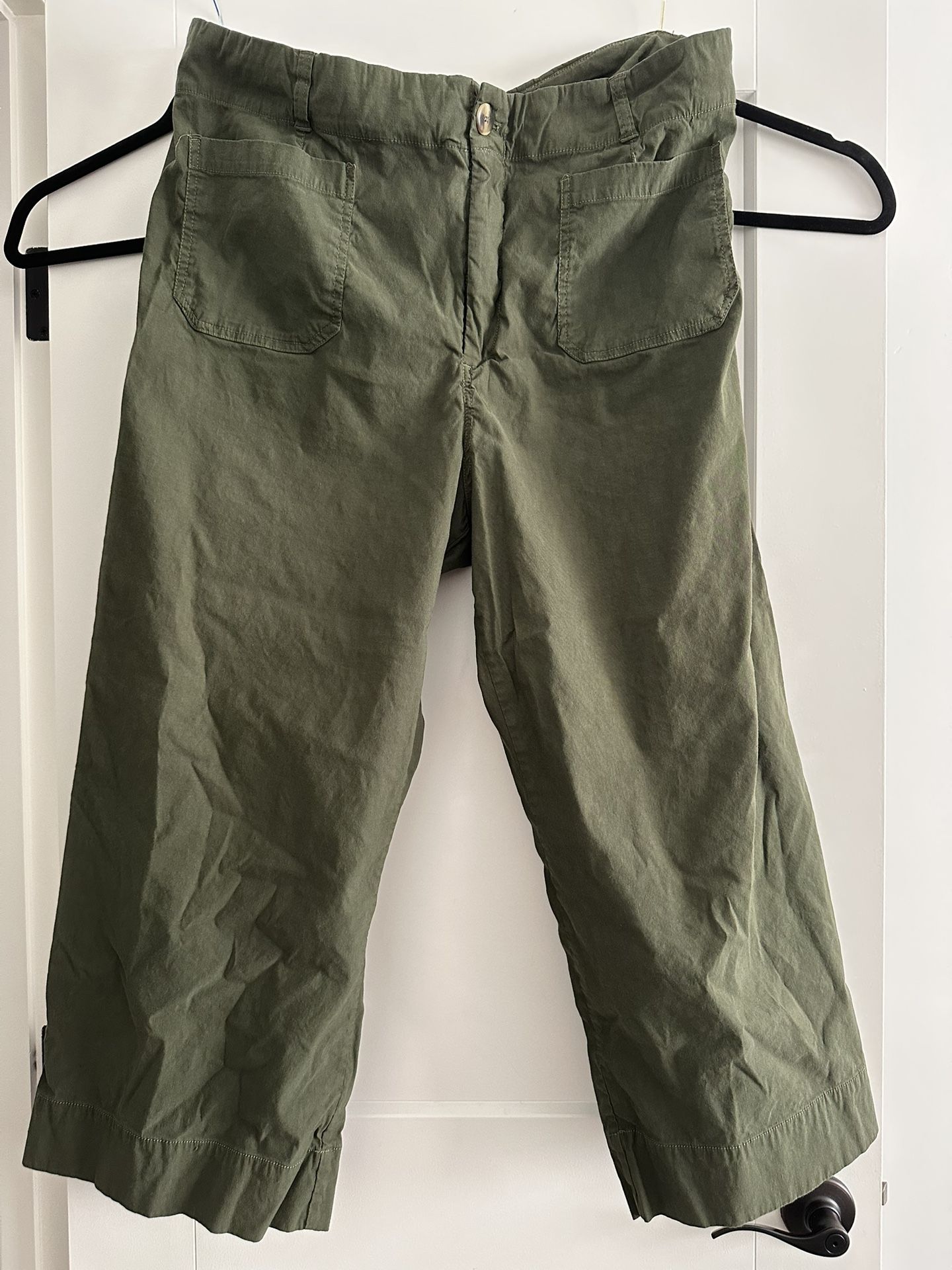 Anthropologie Green Pants Size 22