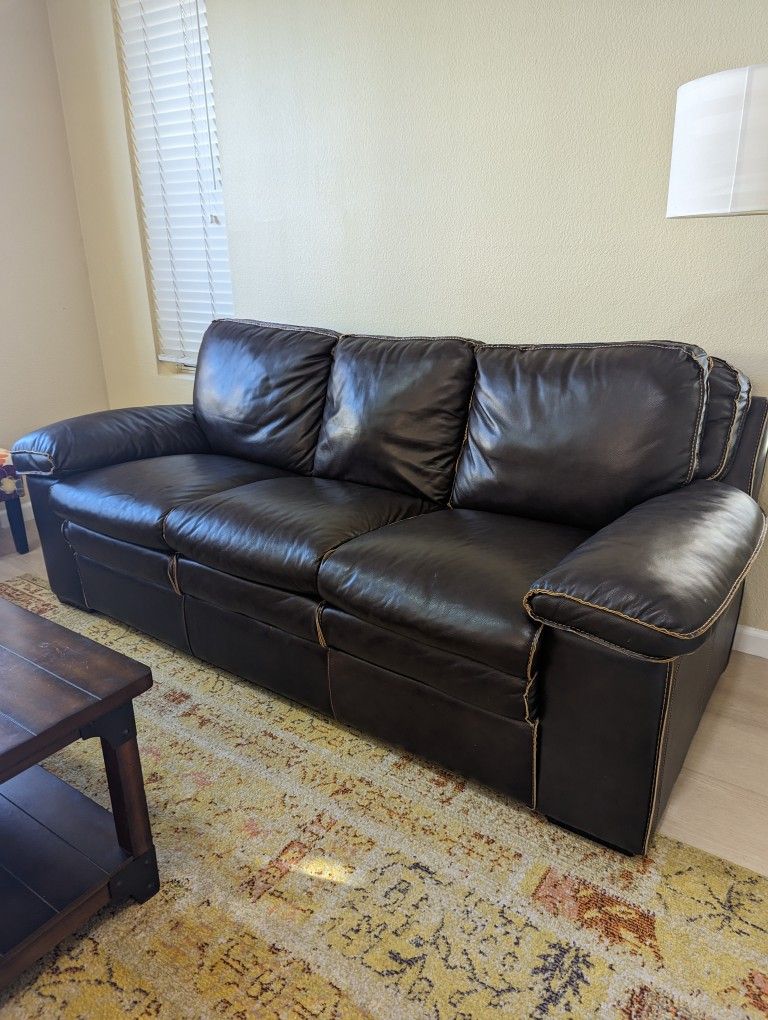 Genuine Leather Sofa