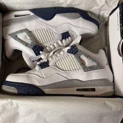 Jordan 4 Midnight Navy 8.5 Mens