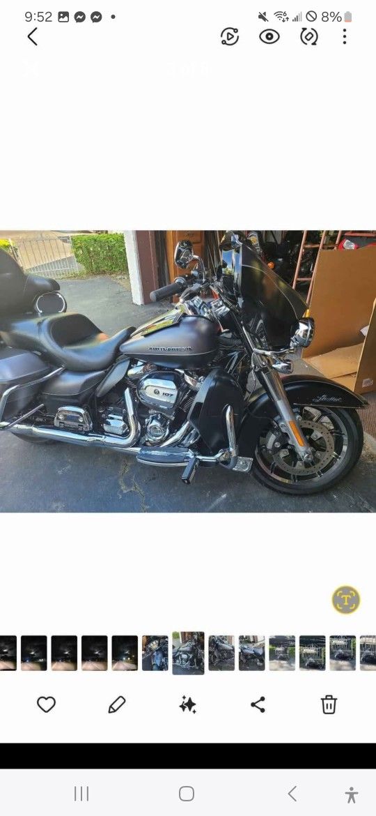 2017 Harley Davidson Limited FLHTK Touring