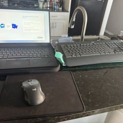 Lenovo Laptop, Logitech Keyboard & Mouse Bundle