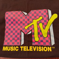 MTV Music Television Graphic Med New T-Shirt