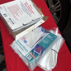 A Bunch Of Sheet Protectors