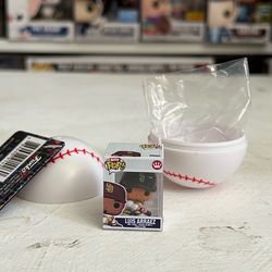 BITTY Luis Arraez 1" Funko Pop MLB Baseball San Diego Padres #4 Infielder Arráez