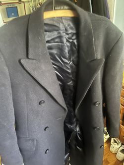 Cashmere And Wool Overcoat