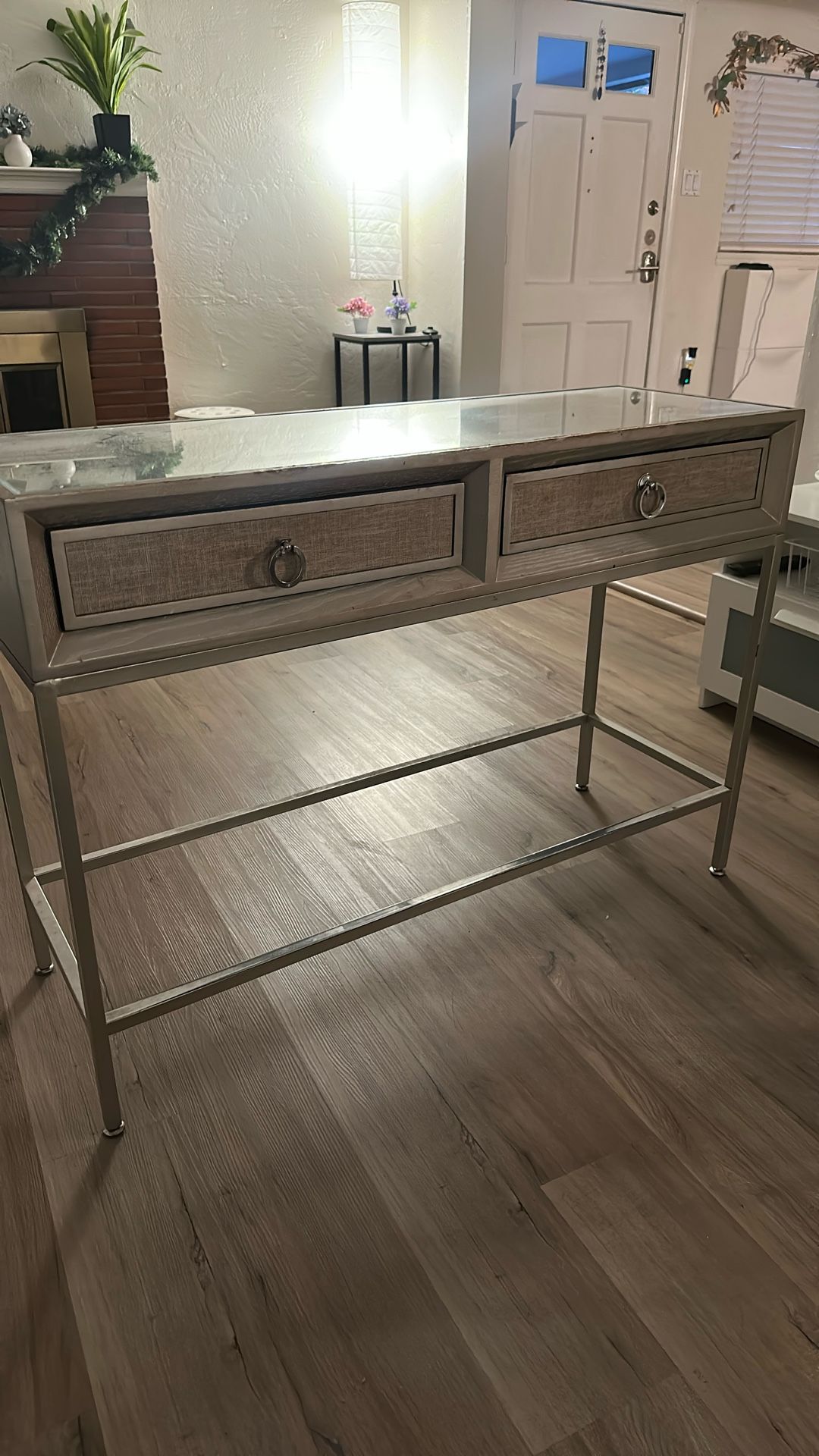 Mirrored Desk/Vanity