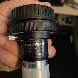 Canon rebel Camera attachment to Telescope 