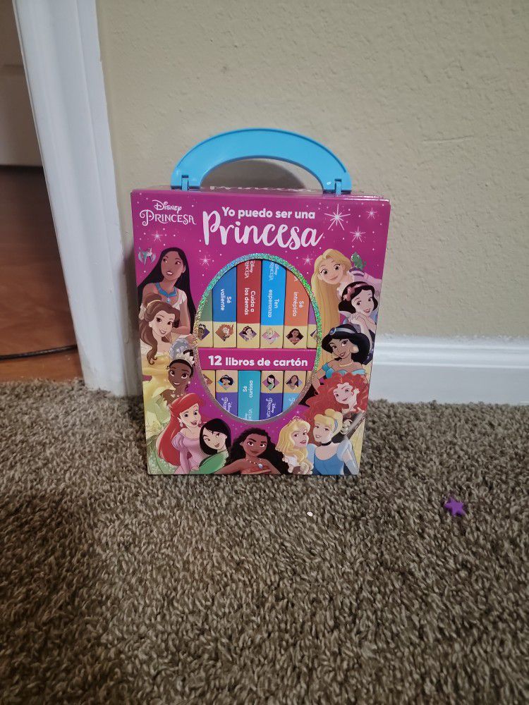 12 Princess Books In Spanish 