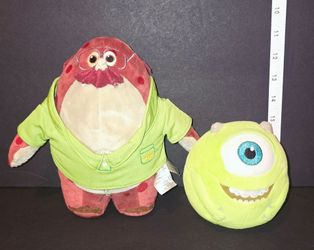 Monsters Inc. Plush Toy Set of 2