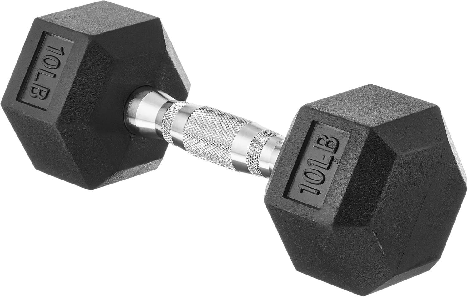 Rubber Hex Dumbbell Hand Weight (2 units)