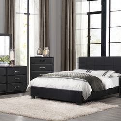 4-PCS Queen Size Bedroom Set In Offer 🔥🔥🔥