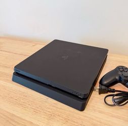 Sony PlayStation 4 slim with 1 DualShock 4 Controller