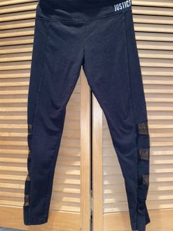 2 pairs Justice Leggings size 10