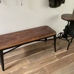 Bench and Stool