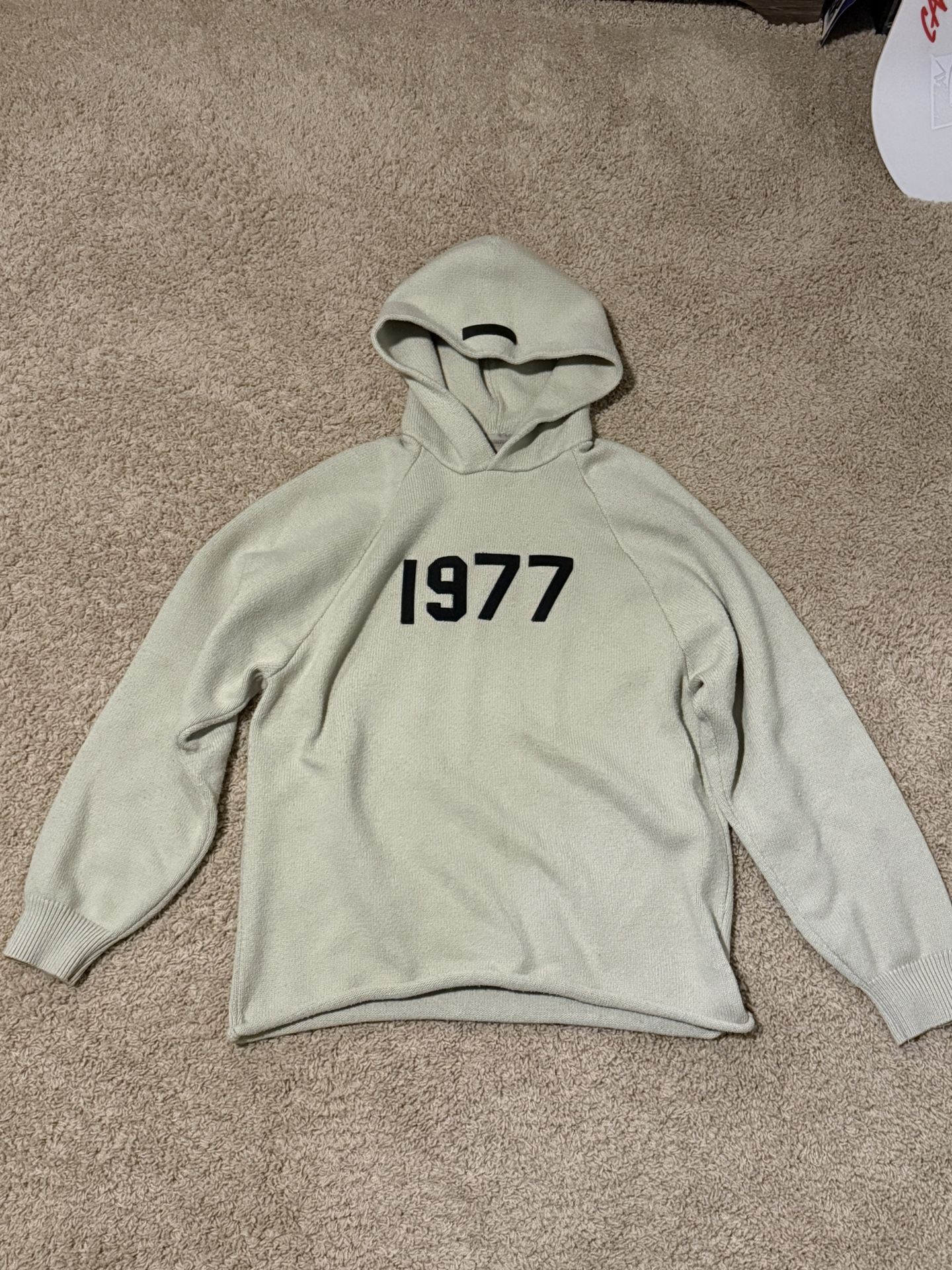 Essentials Fear of God 1977 Knitted “Wheat” Hoodie