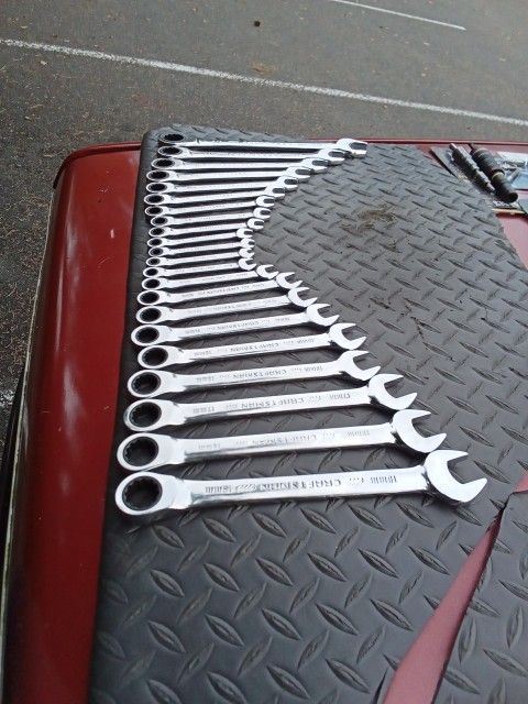 Craftsman 22 Piece 12 Point Ratcheting Wrench Set
