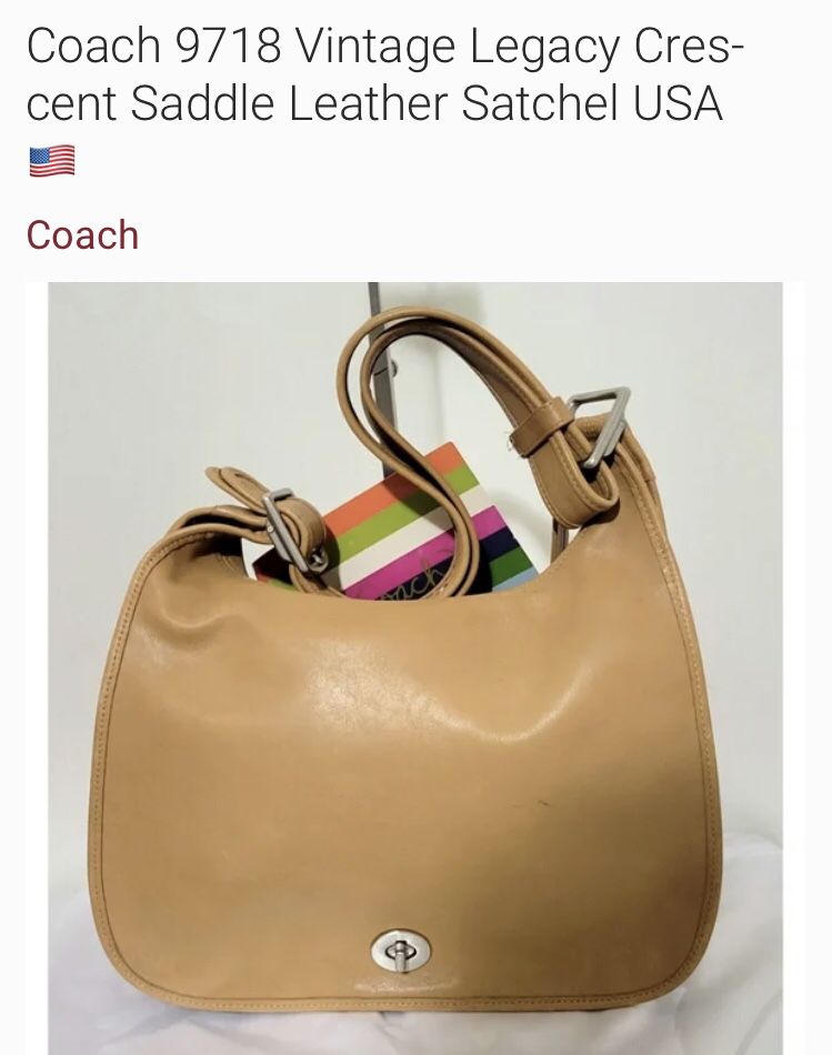 Vintage Coach Messanger Bag For Sale for Sale in Fort Worth, TX - OfferUp