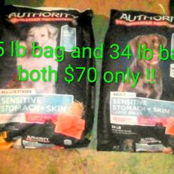 Dog Food Both Bags $70