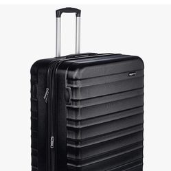 Amazon Basics 30" Hardside Large Checked Luggage, Hardshell Suitcase With Wheels, Expandable For Up to 15% More Space, With Scratch-Resistant Surface,