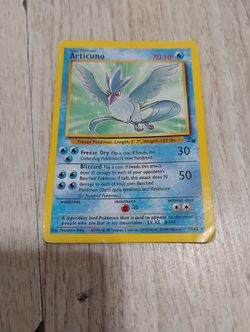 ARTICUNO 1996 POKEMON CARD
