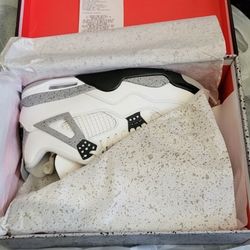 🔥🔥Air Jordan 4 White Cement 🔥🔥