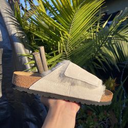 Stussy x Birkenstock Solana Slides