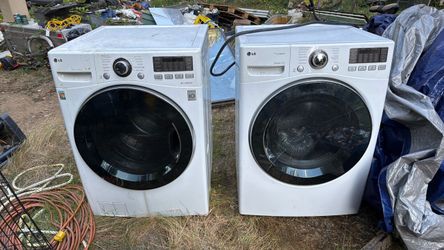 Matching  LG washing machine and dryer (works)