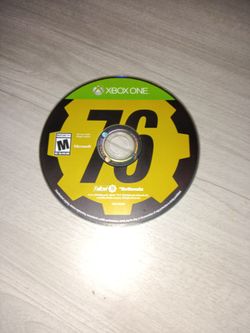 Fallout 76 Xbox One Game Disc