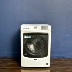 Maytag 4.8 Cu. Ft. High Efficiency Stackable Front Load Washer with Steam and Fresh Hold - White - $
