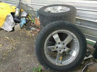 $800 firm price to sale/came off of a Chevy truck/single bolt pattern