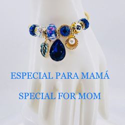 Pulsera estilo P,acero inoxidable chapado en orò 18k/bracelet, 18k gold plated stainless steel