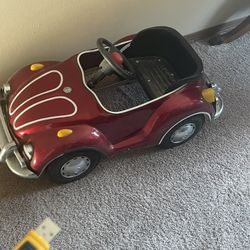 Red Antique Pedal Bike For Toddlers 