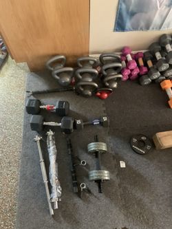 Gym equipment all brand new never used! need gone asap