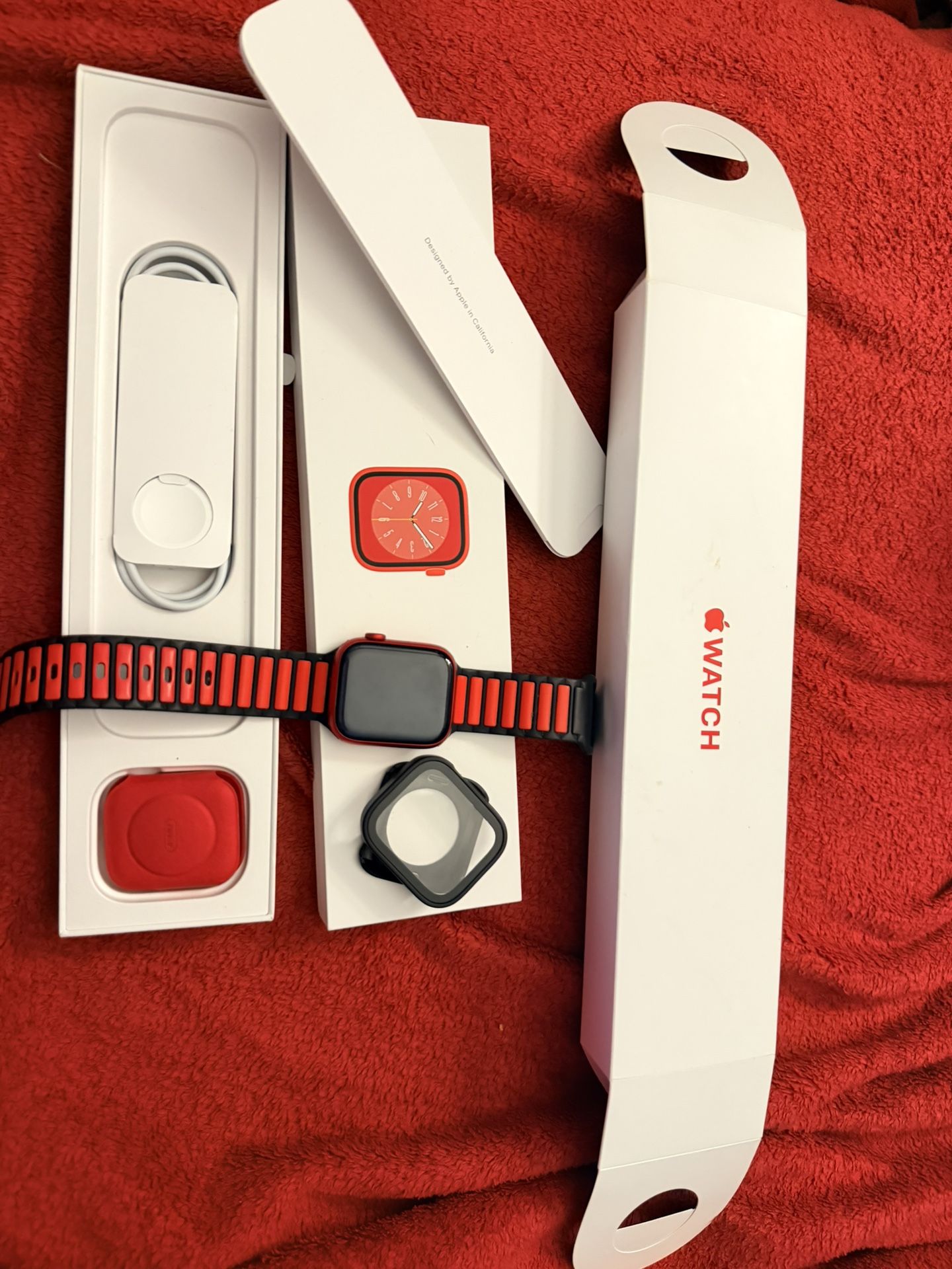 Red Apple Watch Series 8