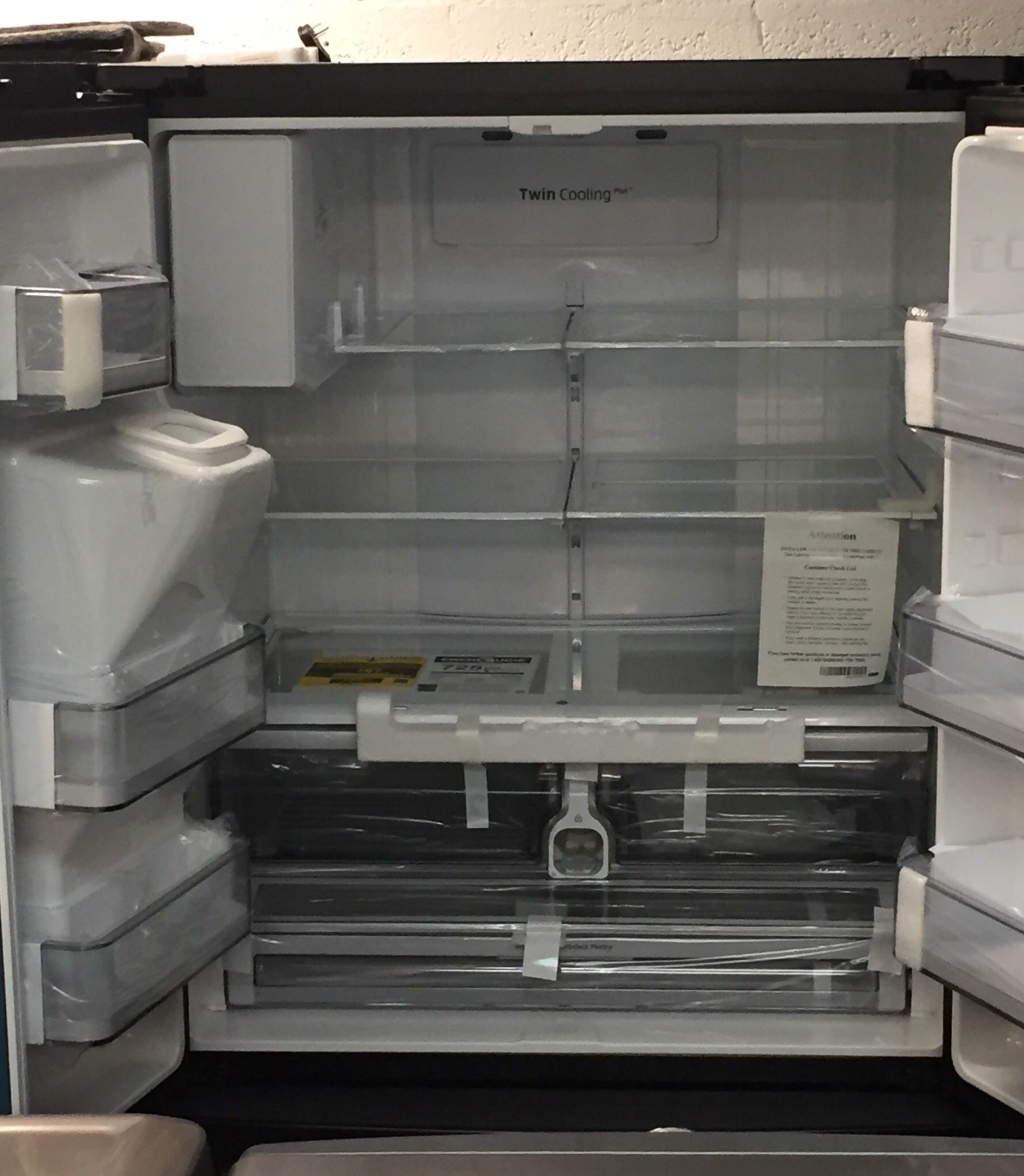Stainless Steel 28 Cu Ft 3 Door French Refrigerator