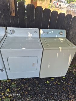 washer n electric dryer for sale 350 30 day waranty