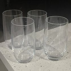 New 4 Drink Ware Glasses  