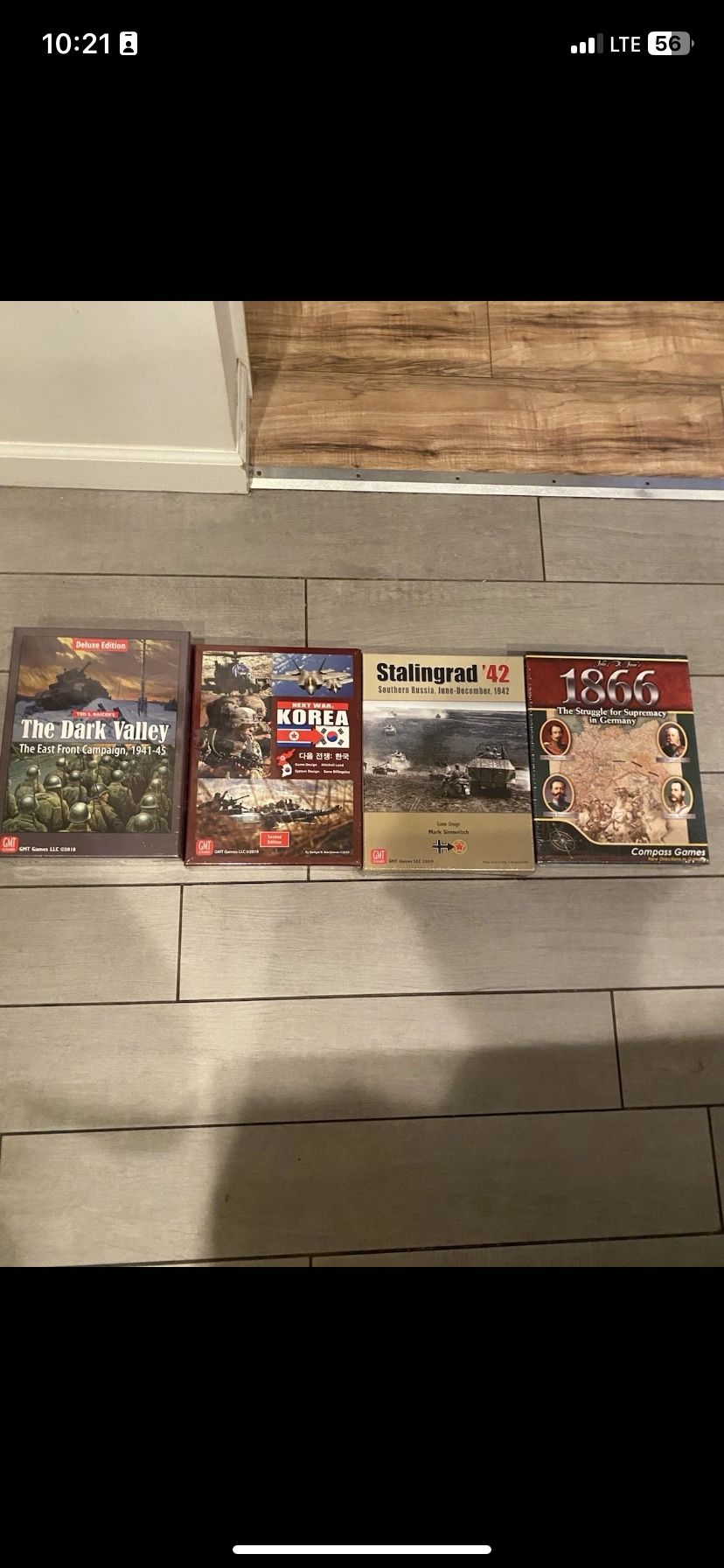 Military games Set Of 4