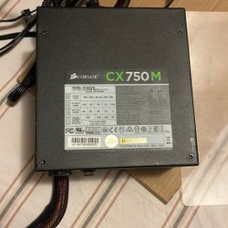  Corsair CX750M Power supply  (750watts)