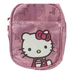 Hello Kitty Girls Pink Crossbody Purse