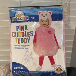 Build A Bear  Workshop Pink cuddles teddy Costume