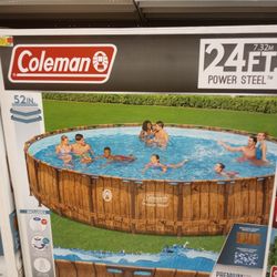 24 Ft By 10 Ft Coleman Pool