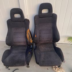 Crx Seats With Pans 90-91 Si $200 For The Pair Firm 