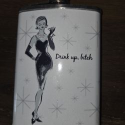 White Flask 8oz